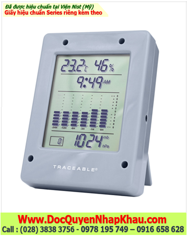 Traceable 6530, Nhiệt kế với dải đo 0ºC đến 55ºC Traceable® 6530 Digital Barometer 